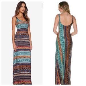 Novella Royale Babs Maxi Dress Size Small Boho Bodycon Knit